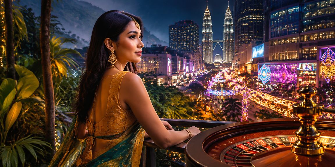 Pemain dalam bandar raya Kuala Lumpur menggunakan telefon untuk taruhan sukan